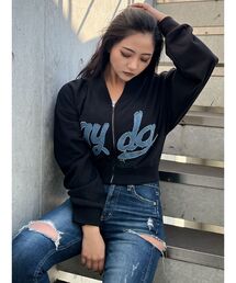 GYDA | gydaショートスウェットブルゾン【SETUP着用可】(スウェット)