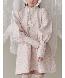 merry jenny | ジャガードフレアミニワンピース(ワンピース)