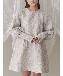 merry jenny | ジャガードフレアミニワンピース(ワンピース)