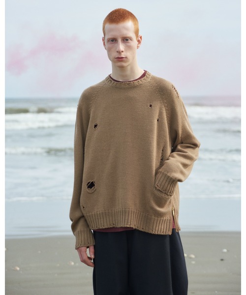 UNDERCOVER（アンダーカバー）の「UC2D9904（ニット/セーター・メンズ・ブラック/ブラウン系その他/ブルーグレー・4/3/2/5）」の5枚目の写真