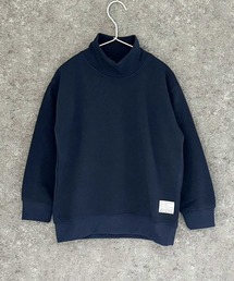 タートルネック スウェット スウェット」に該当するトップス（ブルー