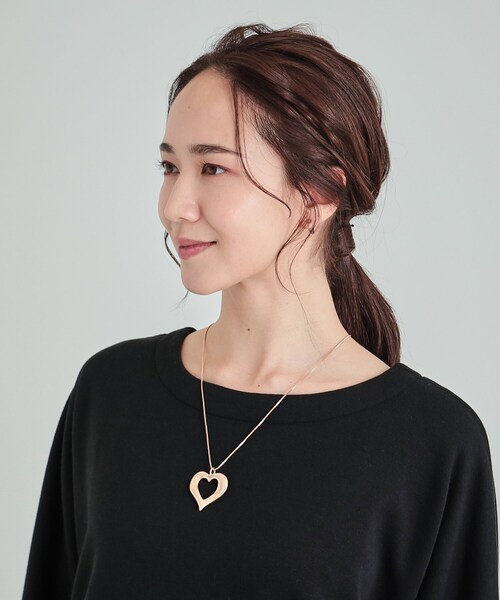 SHOO・LA・RUE（シューラルー）の「◆【2WAY】ハートネックレス（ネックレス・レディース・シルバー/ゴールド/シルバー系その他・00）」の6枚目の写真