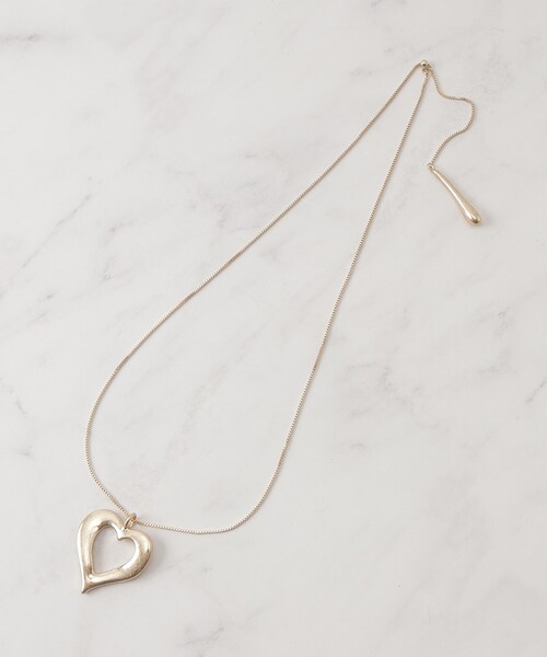 SHOO・LA・RUE（シューラルー）の「◆【2WAY】ハートネックレス（ネックレス・レディース・シルバー/ゴールド/シルバー系その他・00）」の8枚目の写真
