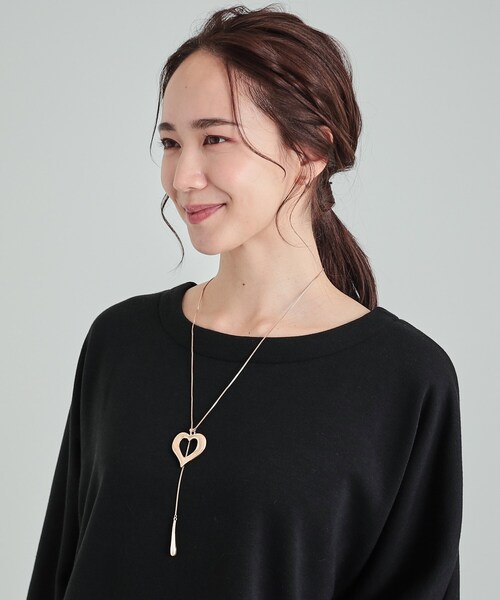 SHOO・LA・RUE（シューラルー）の「◆【2WAY】ハートネックレス（ネックレス・レディース・シルバー/ゴールド/シルバー系その他・00）」の5枚目の写真