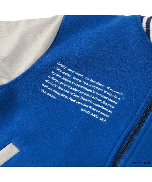 WIND AND SEA（ウィンダンシー）の「MLB x WDS VARSITY JACKET