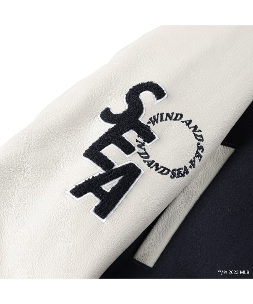 WIND AND SEA（ウィンダンシー）の「MLB x WDS VARSITY JACKET