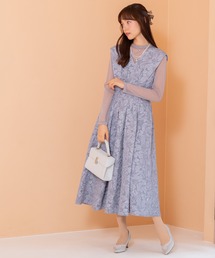 form forma | 【formformaオリジナル】ジャンバースカート×シアートップス ドレス(ドレス)