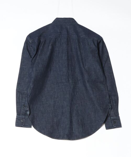 LAUREN RALPH LAUREN（ローレン ラルフ ローレン）の「リラックス フィット デニム シャツ（シャツ/ブラウス・レディース・ブルー・XXS/XS/S/M）」の7枚目の写真