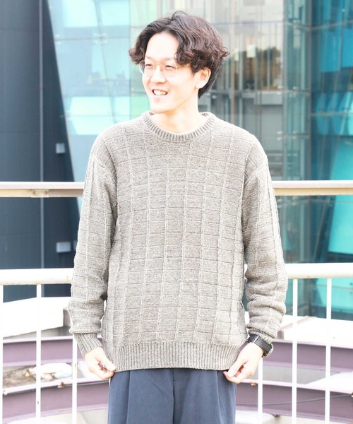 【定価29,700円】ANTICIPO ウール　長袖　クルーネック　50 pr559lgy_sku.jpg?fitin=720:720