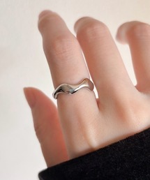 tone | 【ECRu.】ウェーブ ニュアンス リング(リング)