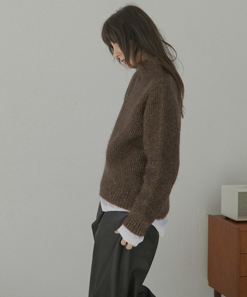 セール】モヘアラメニット / Mohair Lame Knit（ニット/セーター