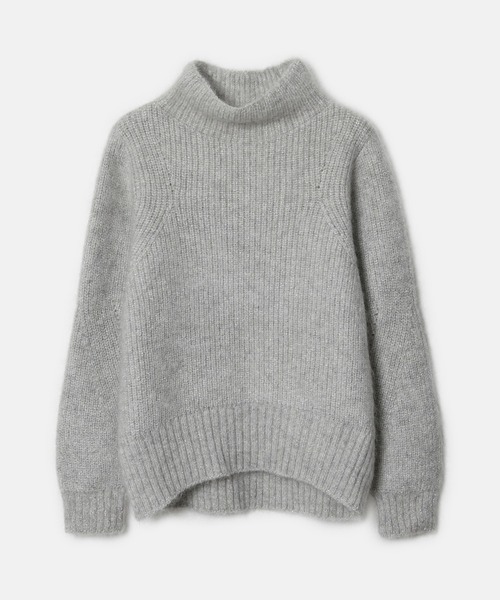 LE CIEL BLEU（ルシェルブルー）の「モヘアラメニット / Mohair Lame Knit（ニット/セーター・レディース・ブラウン/ライトグレー・36）」の9枚目の写真