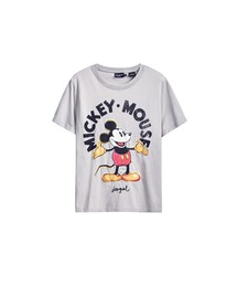 ミッキーマウス プリントTシャツ