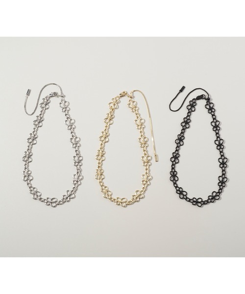 バタフライ ライン チョーカー（チョーカー）｜GOLDY