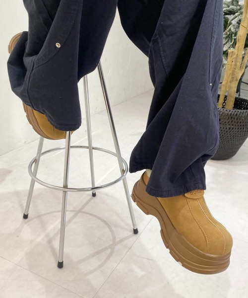 mebole(メボレ)の「ムートンスリッポン(スリッポン・レディース・ベージュ・SMALL/MEDIUM/LARGE)」の21枚目の写真
