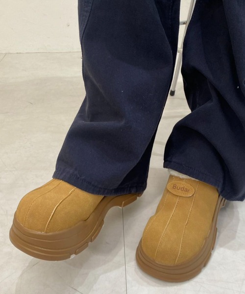 mebole(メボレ)の「ムートンスリッポン(スリッポン・レディース・ベージュ・SMALL/MEDIUM/LARGE)」の12枚目の写真