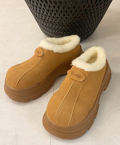 mebole(メボレ)の「ムートンスリッポン(スリッポン・レディース・ベージュ・SMALL/MEDIUM/LARGE)」の11枚目の写真