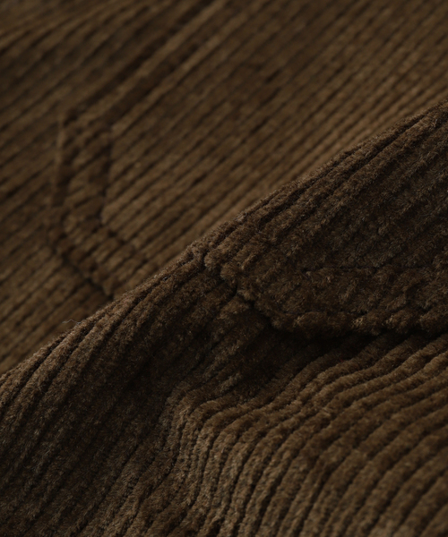 JOURNAL STANDARD relume（ジャーナルスタンダード　レリューム）の「LE TRAVAILLEUR GALLICE  WORKER JKT ”LA VESTE RAIE”（カバーオール・メンズ・カーキ/ネイビー・MEDIUM/LARGE）」の7枚目の写真