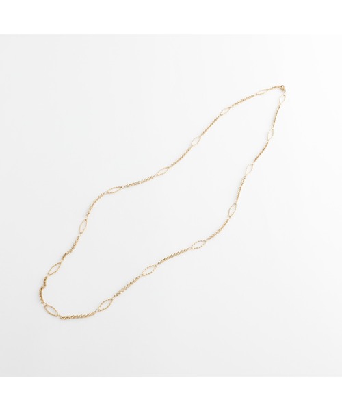 【金属アレルギー対応ノットアレプラス】Simple luxe chain ステンレスネックレス [NOP0092]（ネックレス）｜JewCas（ジュアキャス）