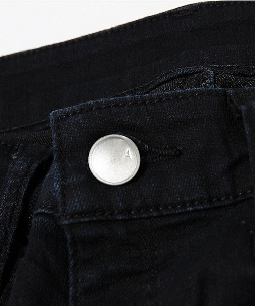 AZUL by moussy(アズールバイマウジー)の「A PERFECT DENIM(デニムパンツ・レディース・ノンウォッシュ/グレー/ブルー/ワンウォッシュ・27inch/26inch/23inch/24inch/22inch/25inch)」の13枚目の写真