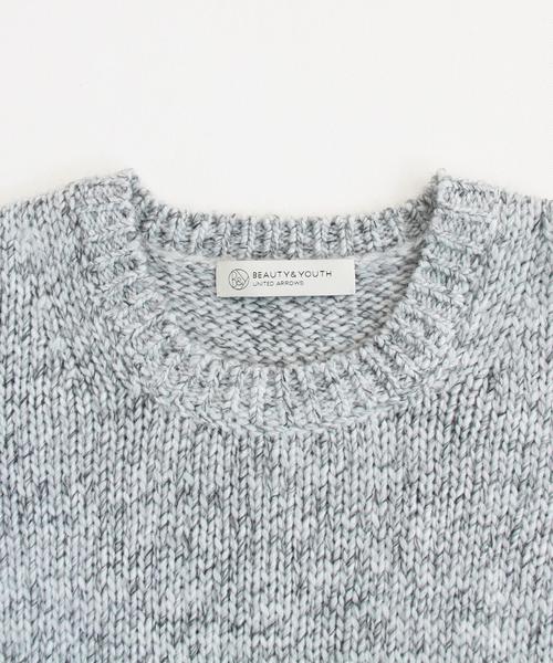BEAUTY&YOUTH UNITED ARROWS（ビューティーアンドユースユナイテッドアローズ）の「BY∵ ミックスカラーコードワイドニット◆（ニット/セーター・レディース・ホワイト/ネイビー/ライトブルー/その他1・FREE）」の11枚目の写真
