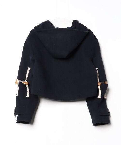 rokh（ロク）の「Rokh / ロク：DECONSTRUCTED DUFFLE JACKET：R5CA122[ANN]（ダッフルコート・レディース・ネイビー・36）」の2枚目の写真