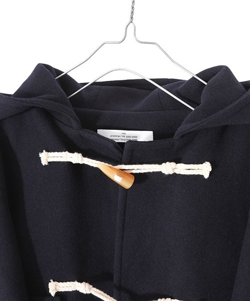 rokh（ロク）の「Rokh / ロク：DECONSTRUCTED DUFFLE JACKET：R5CA122[ANN]（ダッフルコート・レディース・ネイビー・36）」の5枚目の写真