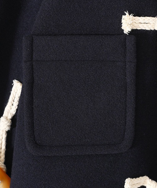 rokh（ロク）の「Rokh / ロク：DECONSTRUCTED DUFFLE JACKET：R5CA122[ANN]（ダッフルコート・レディース・ネイビー・36）」の7枚目の写真