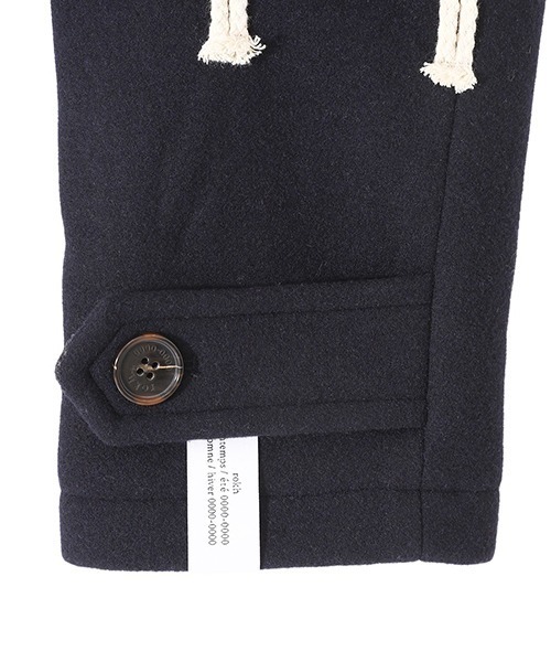 rokh（ロク）の「Rokh / ロク：DECONSTRUCTED DUFFLE JACKET：R5CA122[ANN]（ダッフルコート・レディース・ネイビー・36）」の8枚目の写真