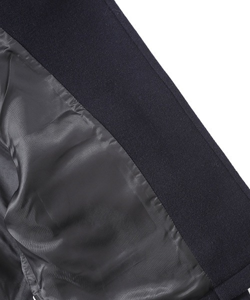 rokh（ロク）の「Rokh / ロク：DECONSTRUCTED DUFFLE JACKET：R5CA122[ANN]（ダッフルコート・レディース・ネイビー・36）」の9枚目の写真