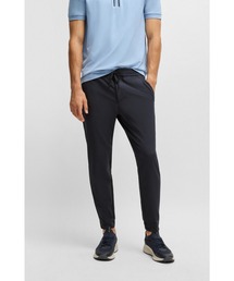 HUGO BOSS ネイビー ストレッチパンツ HUGO BOSS｜ヒューゴボスのパンツ（ブルー・ネイビー/青色系