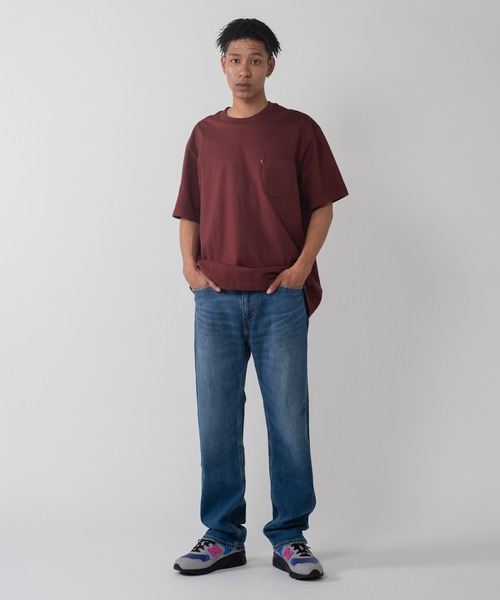 Levi's（リーバイス）の「Levi's/リーバイス ヘビーウェイト ポケット Tシャツ（Tシャツ/カットソー・メンズ・レッド・XL/L/M/S）」の6枚目の写真