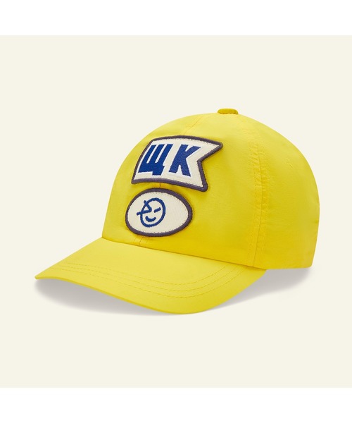 Wynken(ウィンケン)の「Wynken / ワッペンナイロンキャップ(ハット・キッズ・イエロー/オフホワイト/ブルー・6-12Y/2-6y)」の3枚目の写真