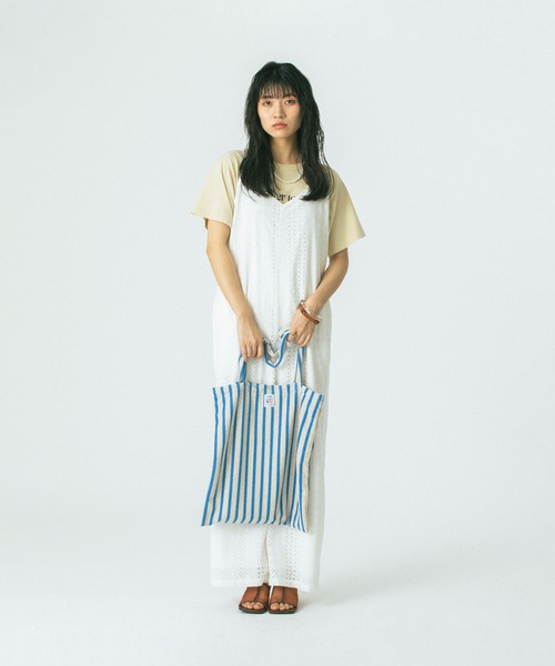 ROSE BUD（ローズバッド）の「【WEB・一部店舗限定】LACE ROMPERS（つなぎ/オールインワン・レディース・ホワイト/ブラック・ONE SIZE）」の10枚目の写真