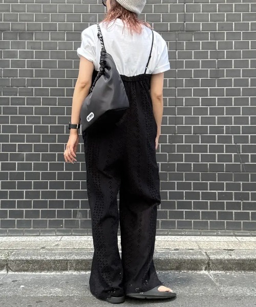 ROSE BUD（ローズバッド）の「【WEB・一部店舗限定】LACE ROMPERS（つなぎ/オールインワン・レディース・ホワイト/ブラック・ONE SIZE）」の15枚目の写真