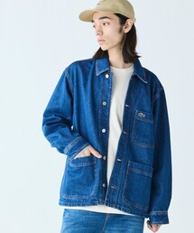 LACOSTE | ヘビーオンスデニムジャケット(デニムジャケット)