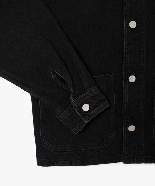 LACOSTE（ラコステ）の「ヘビーオンスデニムジャケット（シャツ/ブラウス・メンズ・ホワイト/インディゴブルー/ブラック・39/40/38/41）」の17枚目の写真