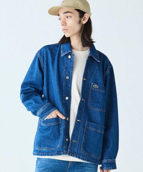セール】ヘビーオンスデニムジャケット（シャツ/ブラウス）｜LACOSTE