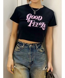 EVRIS | ジャストサイズグラフィックＴシャツ(Tシャツ/カットソー)