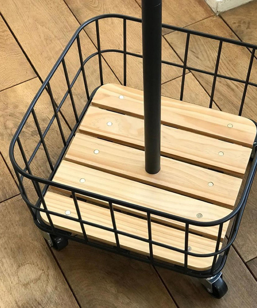 journal standard Furniture (ジャーナルスタンダードファニチャー)の「《WEB限定》【Mash/マッシュ】BY cage pole hanger ポールハンガー(家具・レディース・ホワイト/ブラック・FREE)」の6枚目の写真