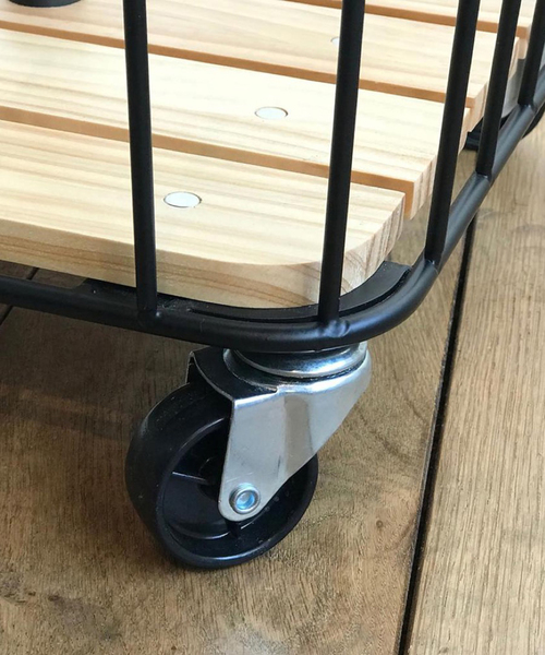 journal standard Furniture (ジャーナルスタンダードファニチャー)の「《WEB限定》【Mash/マッシュ】BY cage pole hanger ポールハンガー(家具・レディース・ホワイト/ブラック・FREE)」の7枚目の写真