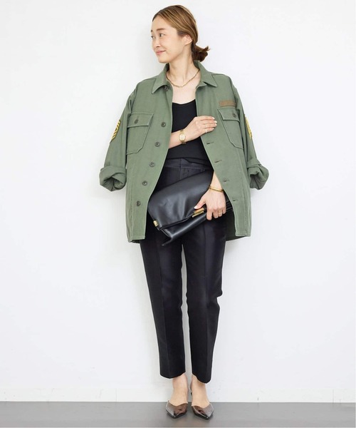 Deuxieme Classe（ドゥーズィエムクラス）の「civilized パンツ（スラックス・レディース・ブラック・38/36/34）」の10枚目の写真