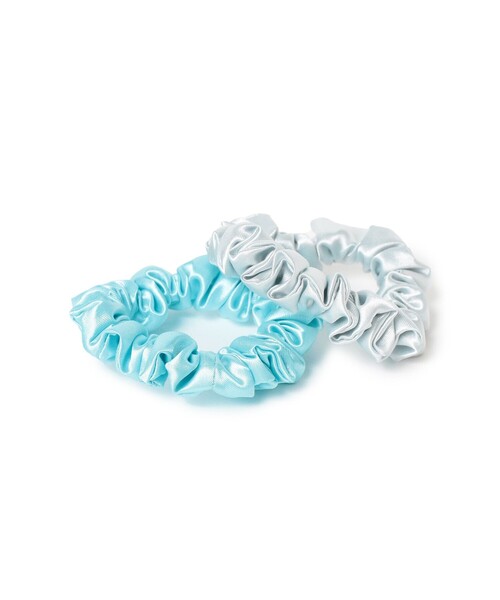 Ray BEAMS(レイビームス)の「プチ シュシュSET(その他ヘアアクセサリー・レディース・ピンク/オレンジ/サックスブルー・ONE SIZE)」の2枚目の写真