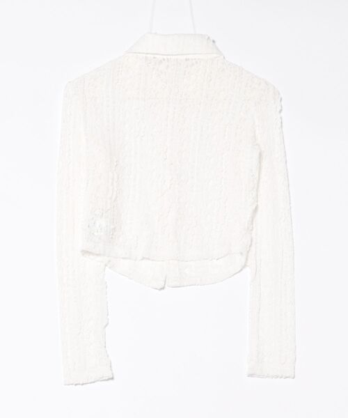 WC（ダブル シー）の「クリンクルレースシャツ（シャツ/ブラウス・レディース・ホワイト・FREE）」の12枚目の写真