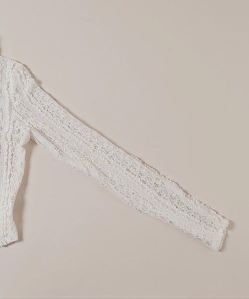 WC（ダブル シー）の「クリンクルレースシャツ（シャツ/ブラウス・レディース・ホワイト・FREE）」の9枚目の写真