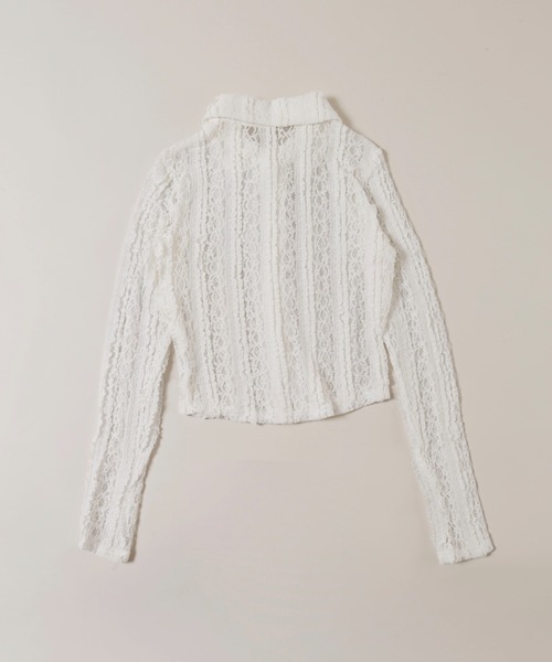 WC（ダブル シー）の「クリンクルレースシャツ（シャツ/ブラウス・レディース・ホワイト・FREE）」の11枚目の写真