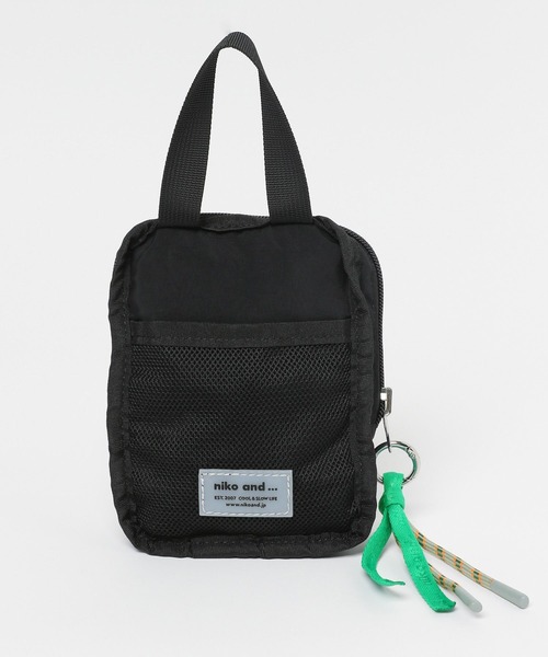 niko and...(ニコアンド)の「オリジナルライトパッカブルマルチショルダーバッグ(ショルダーバッグ・レディース・グレー/ブラック/オレンジ・0)」の13枚目の写真