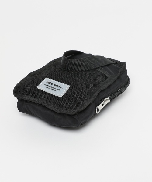 niko and...(ニコアンド)の「オリジナルライトパッカブルマルチショルダーバッグ(ショルダーバッグ・レディース・グレー/ブラック/オレンジ・0)」の14枚目の写真