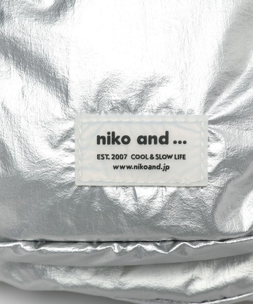 niko and...(ニコアンド)の「オリジナルライトパッカブルマルチショルダーバッグ(ショルダーバッグ・レディース・グレー/ブラック/オレンジ・0)」の18枚目の写真