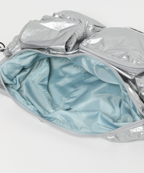 niko and...(ニコアンド)の「オリジナルライトパッカブルマルチショルダーバッグ(ショルダーバッグ・レディース・グレー/ブラック/オレンジ・0)」の19枚目の写真